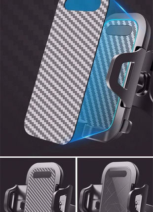 360° Universal Mount Holder Car Stand Windshield For Mobile Cell Phone Puce Gaia
