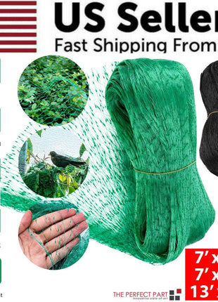 33FT Anti Bird Netting Pond Net Protection Tree Crops Plants Fruits Puce Gaia