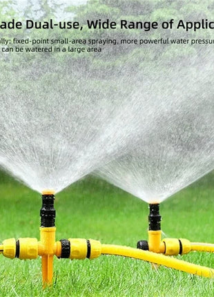 360° Rotation Auto Irrigation System Garden Lawn Sprinkler Patio Save Puce Gaia