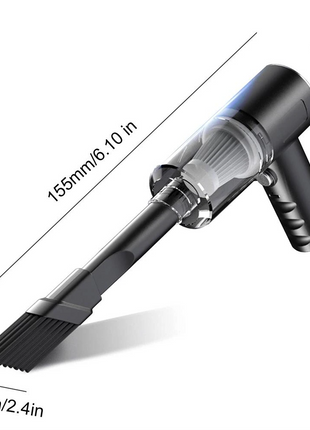 120W Cordless Handheld Vacuum Cleaner Small Mini Portable Car Auto Puce Gaia