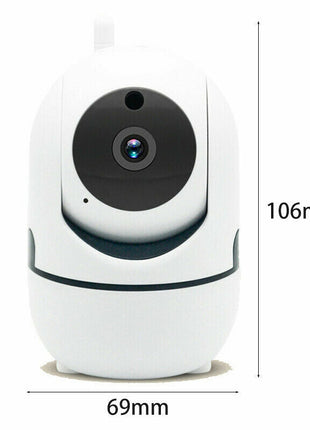 1080P WiFi Wireless Indoor Home Security Camera Night Vision Baby Pet Puce Gaia