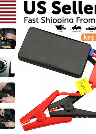 Portable Mini Slim 20000mAh Car Jump Starter Engine Battery Charger Puce Gaia