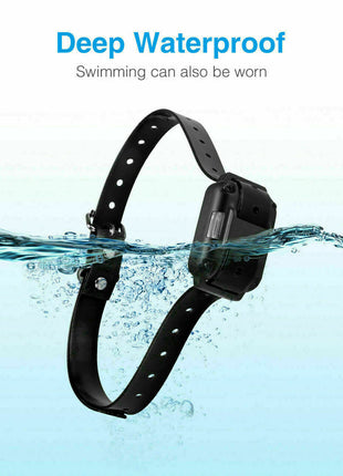 2600 FT Remote Dog Shock Training 2 Collar Set Rechargeable Waterproof Puce Gaia