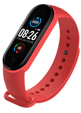 M4 Smart Watch Band Blood Pressure Bracelet Wristband Fitness Tracker Puce Gaia