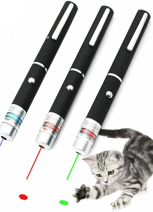 3 Packs 900Mile Laser Pointer Pen Green Blue Red Light Visible Beam Puce Gaia