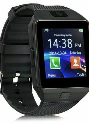 Bluetooth Smart Watch w/Camera Waterproof Phone Mate For Android Puce Gaia