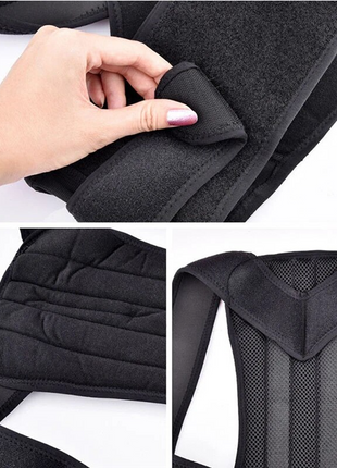 Adjustable Posture Corrector Low Back Support Shoulder Brace Belt For Puce Gaia