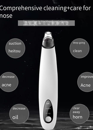 Electric Blackhead Remover Cleaner Face Diamond Pore Vacuum Suction Puce Gaia