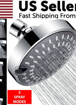Shower Heads Handheld Spray High Pressure Adjustable Showerhead Top Puce Gaia