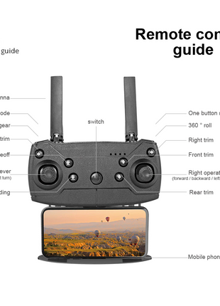 Drones Quadcopter 5G 4K GPS Drone X Pro with HD Dual Camera WiFi FPV Puce Gaia