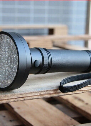 UV Ultraviolet Light 100 LED Flashlight BlackLight 395nM Inspection Puce Gaia