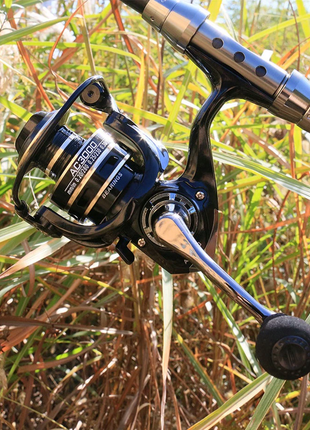 12BB Metal Spinning Fishing Reel 5.2:1 Freshwater Saltwater Left Right Puce Gaia