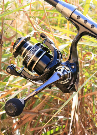 12BB Metal Spinning Fishing Reel 5.2:1 Freshwater Saltwater Left Right Puce Gaia