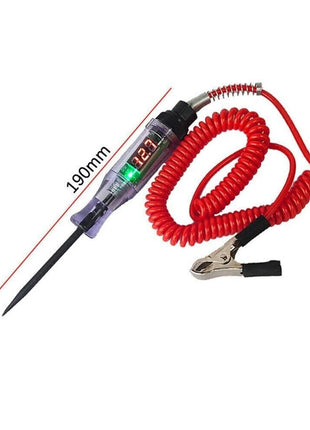 Digital Electric Voltage Circuit Tester Automotive Test Light Car Puce Gaia