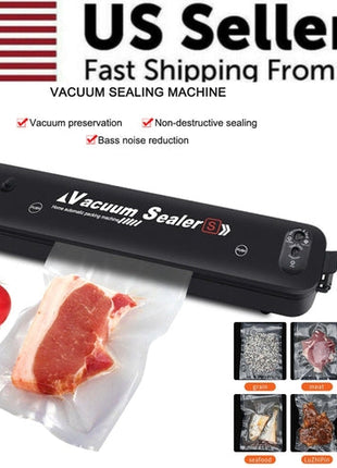 Vacuum Sealer Machine Food Preservation Storage Saver Automatic With Puce Gaia