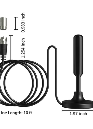 5600Miles Upgraded TV Antenna HDTV Amplified Digital 4K 1080P Long Puce Gaia