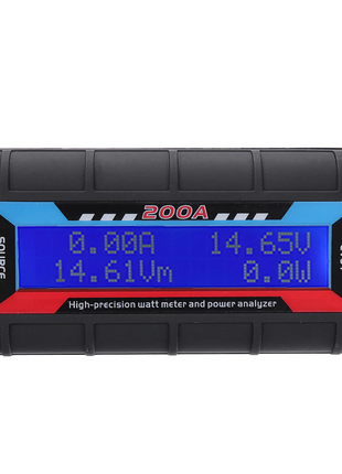 200A DC Digital Monitor LCD Volt Amp Meter Analyzer For RC Battery Puce Gaia