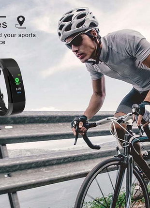 Fitness Smart Watch Activity Tracker Heart Rate For Women Men Oxygen Puce Gaia
