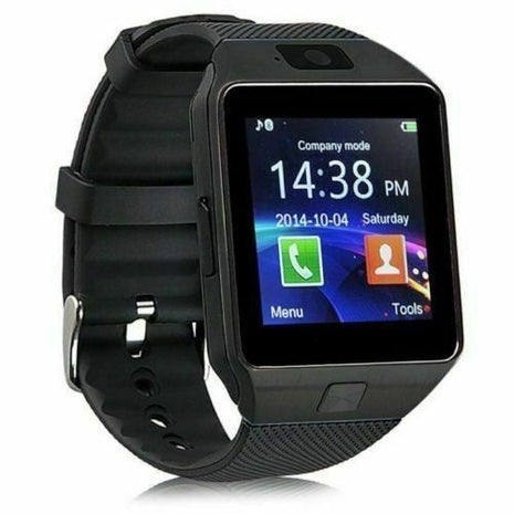 Bluetooth Smart Watch w/Camera Waterproof Phone Mate For Android Puce Gaia