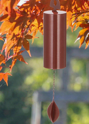 Large Deep Resonance Serenity Metal Bell Heroic Wind Chimes Outdoor Puce Gaia