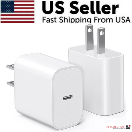 2024 20W USB-C Fast Charger PD Adapter Cable For iPhone 14/13/12/11 XR Puce Gaia