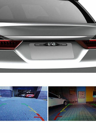 Wide 170° Night Vision Car Rear View Reverse Backup Parking Camera Puce Gaia