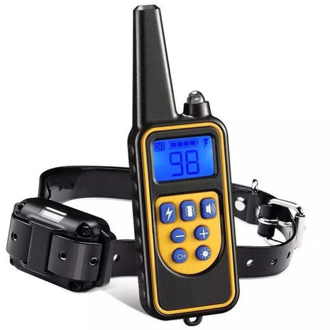 3000 FT Dog Training US Collar Rechargeable Remote Shock PET Puce Gaia