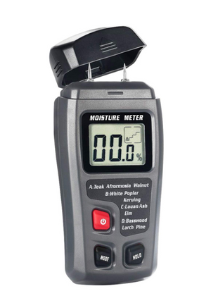 Digital LCD Wood Moisture Meter Detector Tester Wood Firewood Paper Puce Gaia