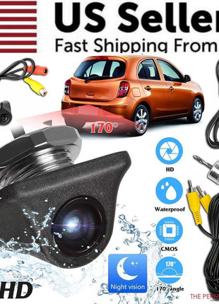 Car Rear View Reverse Camera Parking Backup Cam HD Night Vision Puce Gaia
