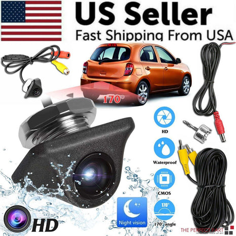 Car Rear View Reverse Camera Parking Backup Cam HD Night Vision Puce Gaia