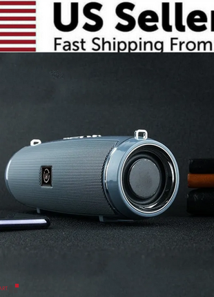 Bluetooth 5.1 Speaker Wireless Waterproof Outdoor Stereo LOUD Bass Puce Gaia
