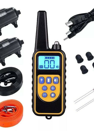 3000 FT Dog Training US Collar Rechargeable Remote Shock PET Puce Gaia