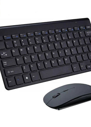 Mini Wireless Keyboard And Mouse Set Waterproof 2.4G For Mac Apple PC Puce Gaia