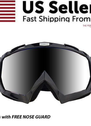 Motocross Goggles Racing Off-Road Dirt Bike ATV UTV BMX MX XC Puce Gaia