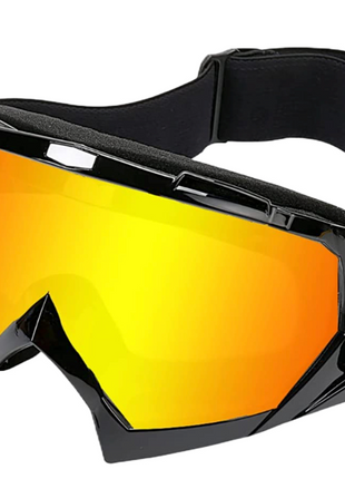 Motocross Goggles Racing Off-Road Dirt Bike ATV UTV BMX MX XC Puce Gaia