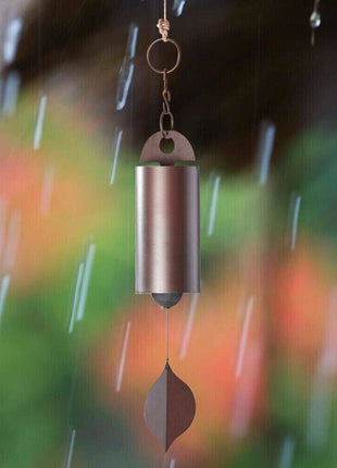 Large Deep Resonance Serenity Metal Bell Heroic Wind Chimes Outdoor Puce Gaia