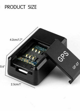 GF07 Mini Magnetic GPS Tracker Real-time Car Truck Vehicle Locator GSM Puce Gaia