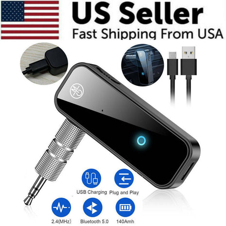 USB Wireless Bluetooth 5.0 Transmitter Receiver 2in1 Audio Adapter Puce Gaia