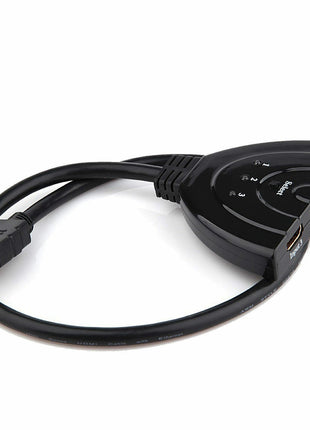 3 Port HDMI Splitter Cable 1080/4K Switch Switcher HUB Adapter for Puce Gaia