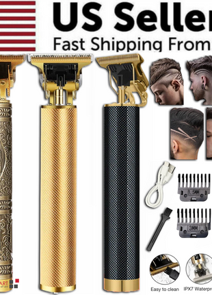 Professional Hair Clippers Trimmer Cutting Beard Cordless Barber Puce Gaia