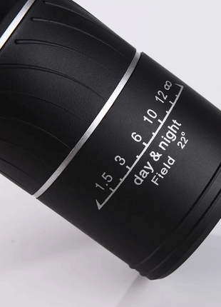 40X60 Monocular Binoculars With Night Vision BAK4 Prism High Power Puce Gaia