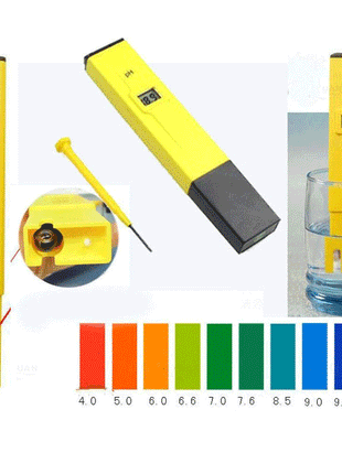 Digital Electric PH Meter LCD Tester Pocket Hydroponics Aquarium Water Puce Gaia
