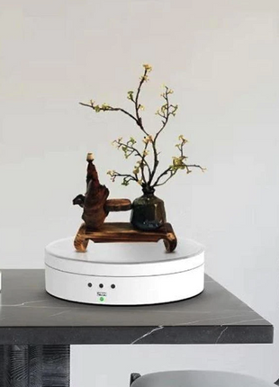 360° Electric Motorized Rotating Display Stand Jewelry Photography Puce Gaia