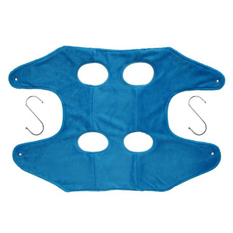 Portable Pet Dog Cat Grooming Hanging Hammock Harness Breathable Groom Puce Gaia