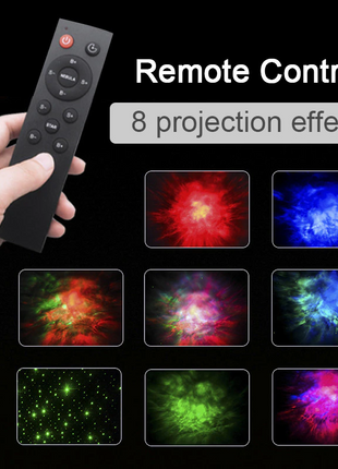 Astronaut Projector Galaxy Starry Sky Night Light Ocean Star LED Lamp Puce Gaia