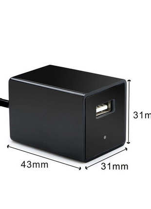 Mini Hidden Camera Home Security Nanny Cam Full HD 1080P DVR Night Puce Gaia
