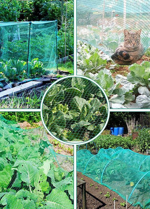33FT Anti Bird Netting Pond Net Protection Tree Crops Plants Fruits Puce Gaia