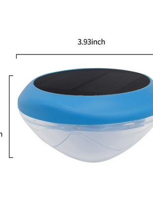 Solar LED RGB Light Outdoor Garden Pond Swimming Pool Floating Puce Gaia
