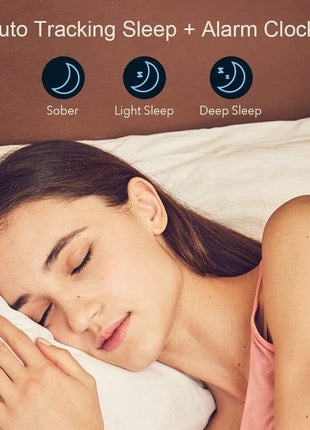 SmartFit Slim Activity Tracker And Monitor Smart Watch With FREE Extra Salmon Lucky