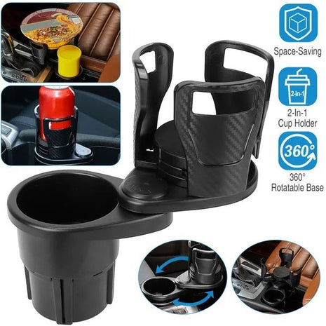 Dual Cup Holder Expander For Car CJ USA